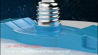 LED Spot Light And Down Light 2 In 1 85-265V Color Changing