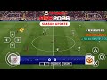eFootball PES 2026 PPSSPP Android Offline Full Update UCL &amp; Leagues Kits 25/26 Season 4K Graphics