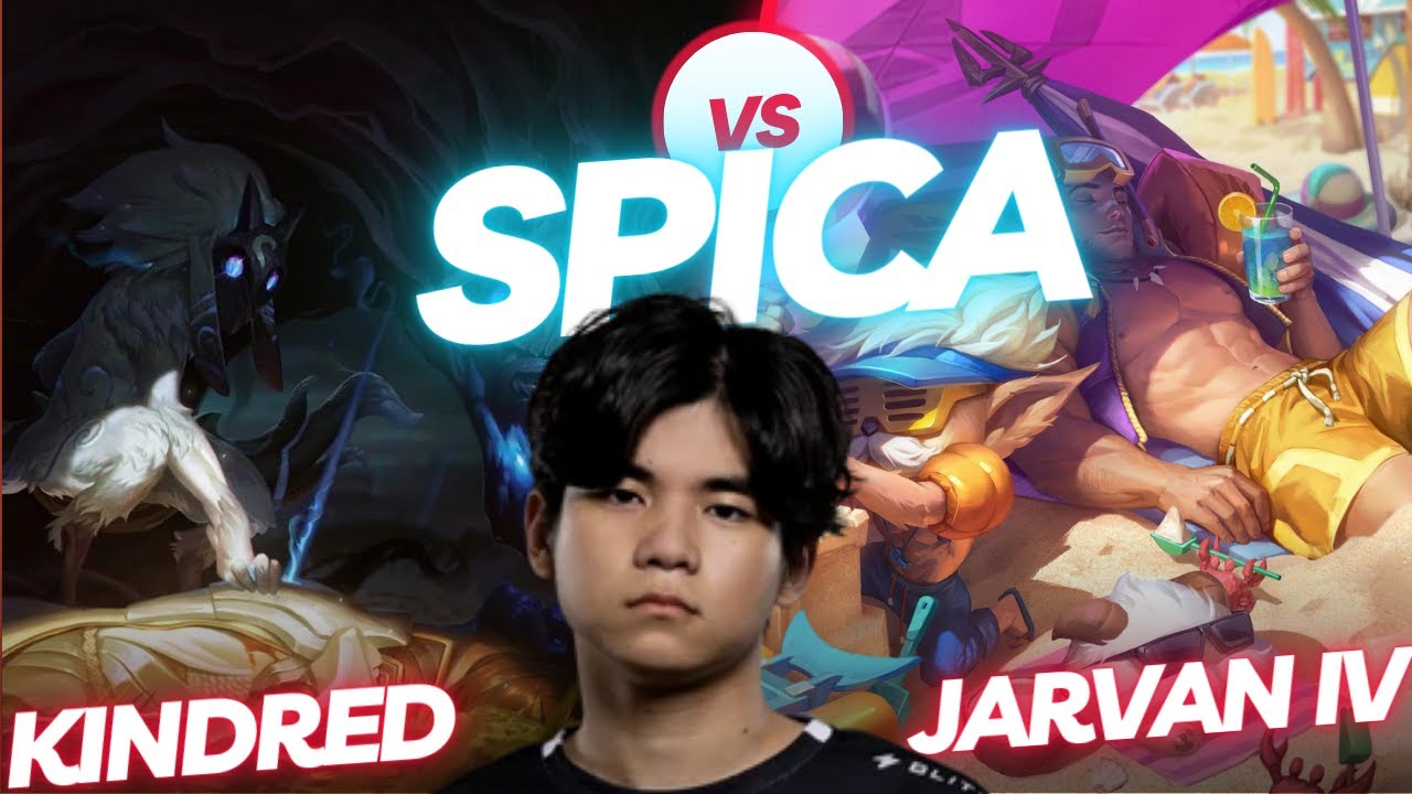 SPICA | KINDRED VS JARVAN IV | JNG GAMEPLAY | Patch 14.4 / Season 14 | 