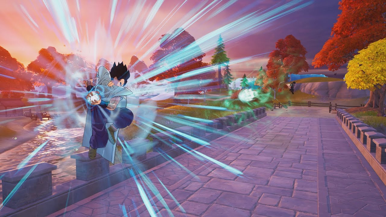 Kamehameha Vs Deku S Smash In Fortnite Who Will Win YouTube 