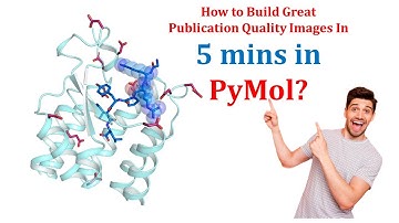 Learn How to Make Great Publication Quality Images in Pymol in 5 Minutes!