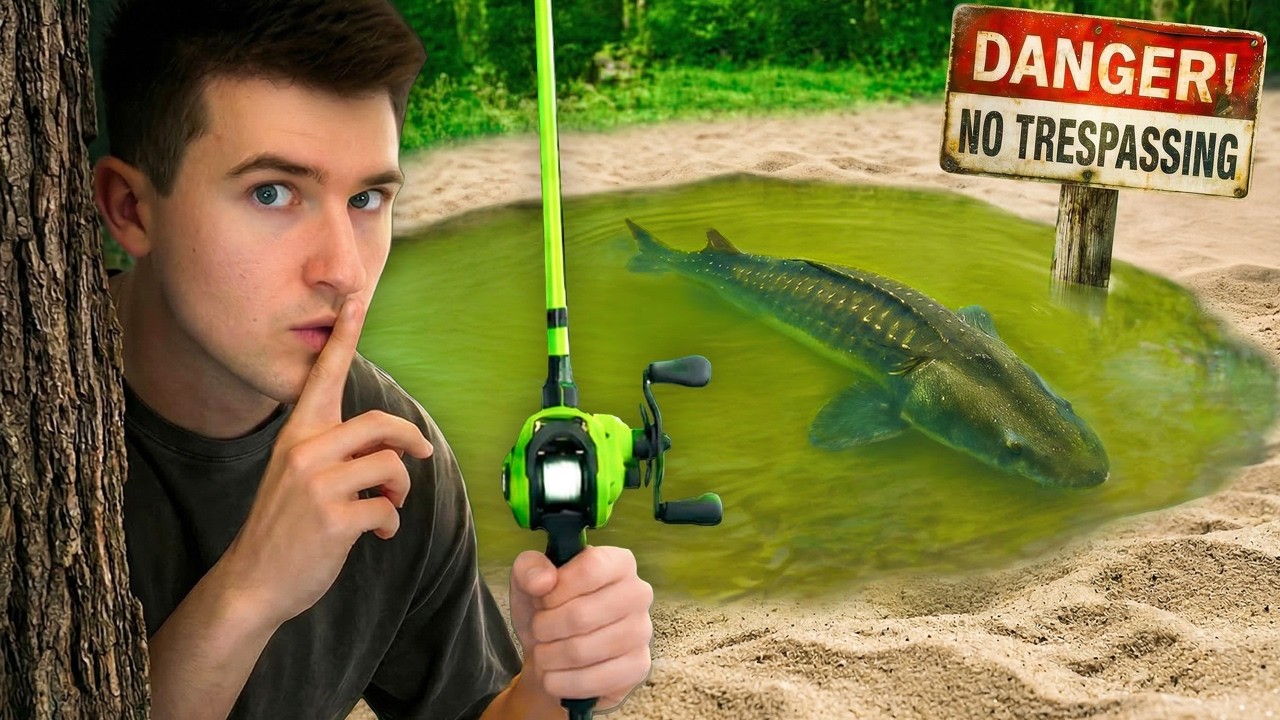 I Fished Hidden Ponds Nobody Knows About...