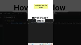 CSS Hover Shadow Effect | Box Shadow on Hover | Code Skillzz