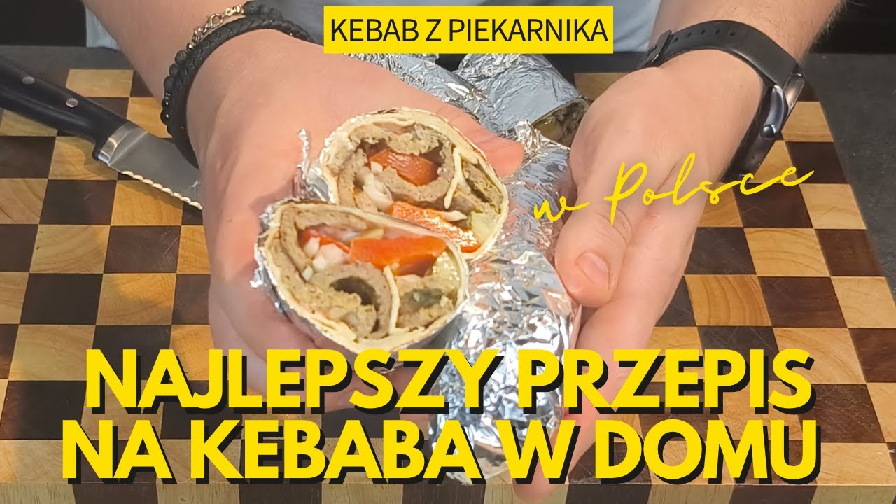 NAJLEPSZY KEBAB Z PIEKARNIKA w 30 minut – lepszy niż z budki! 🤯🔥