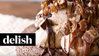 Snickers Ice Cream Cake Delish