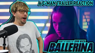 Ballerina - Trailer 2 Reaction | JOHN WICK | ANA DE ARMAS | KEANU REEVES