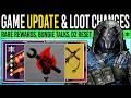 Destiny 2 NEW GAME UPDATE amp LOOT CHANGES Bungie 