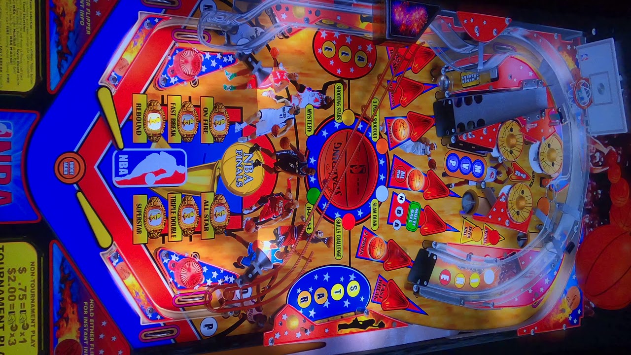 Stern NBA Virtual Pinball 4k 120 Hz 