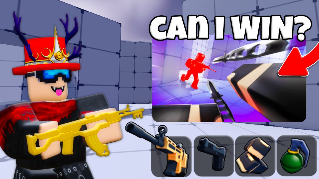 Is it possible to win using default loadout in (Roblox Rivals) - YouTube