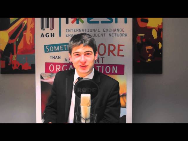 ESN AGH TV: project promotion class=