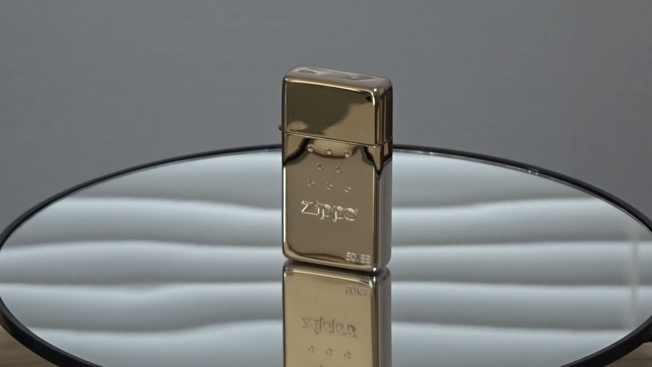 ZIPPO 限定88個スリムアーマー フラットトップモデル】ピンクゴールド 