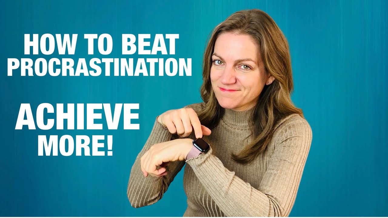 How to avoid PROCRASTINATING in 3 STEPS! Work less