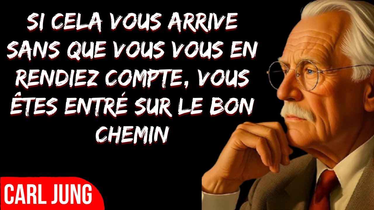 SIGNES que vous êtes sur la BONNE VOIE – CARL JUNG