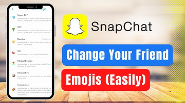 How to Change Your Friend Emojis on Snapchat !