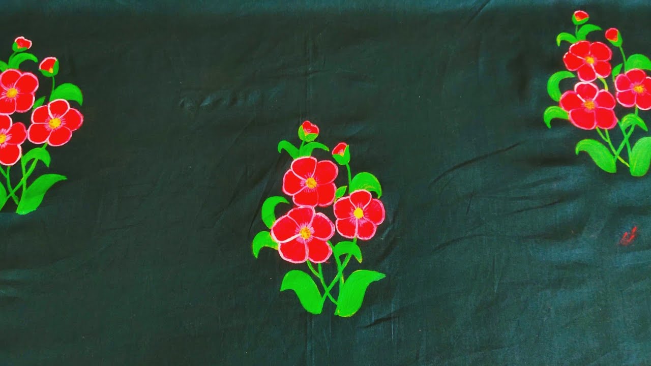 Basic Fabric Painting /Fabric Painting for beginners YouTube