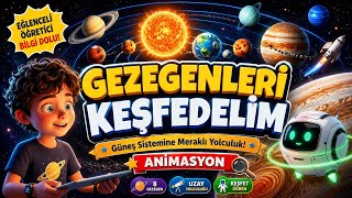 Güneş Sistemine Meraklı Yolculuk Gezegenleri̇ Keşfedeli̇m Animasyon