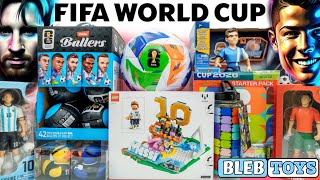 FIFA World Cup Toys Collection ASMR Unboxing | Messi, Ronaldo, LEGO & Surprise Football Collectibles