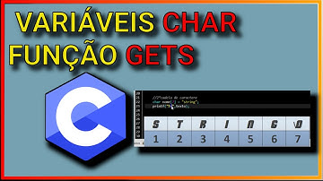 Explorando Variáveis Char e a Função gets() em Linguagem C