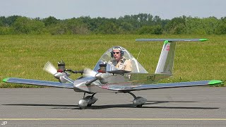 Cricri, le plus petit avion bimoteur au monde