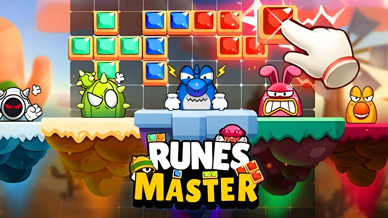 Runes Master Gameplay | iOS, Android, Casual - Puzzle Game - YouTube