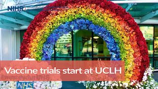 Vaccine trial starts at UCLH