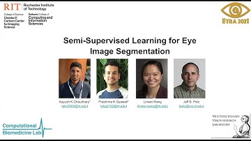 [ETRA 2021 Teaser video]  Semi-Supervised Learning for Eye Image Segmentation