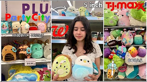 Squishmallow Hunting AT A FEW STORES! Party City squads, 5" Walgreens finds, and TJMAX restock..