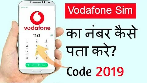 Jak najdu své číslo SIM karty Vodafone?