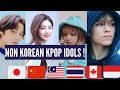 Foreign and Part Foreign KPOP Idols List !