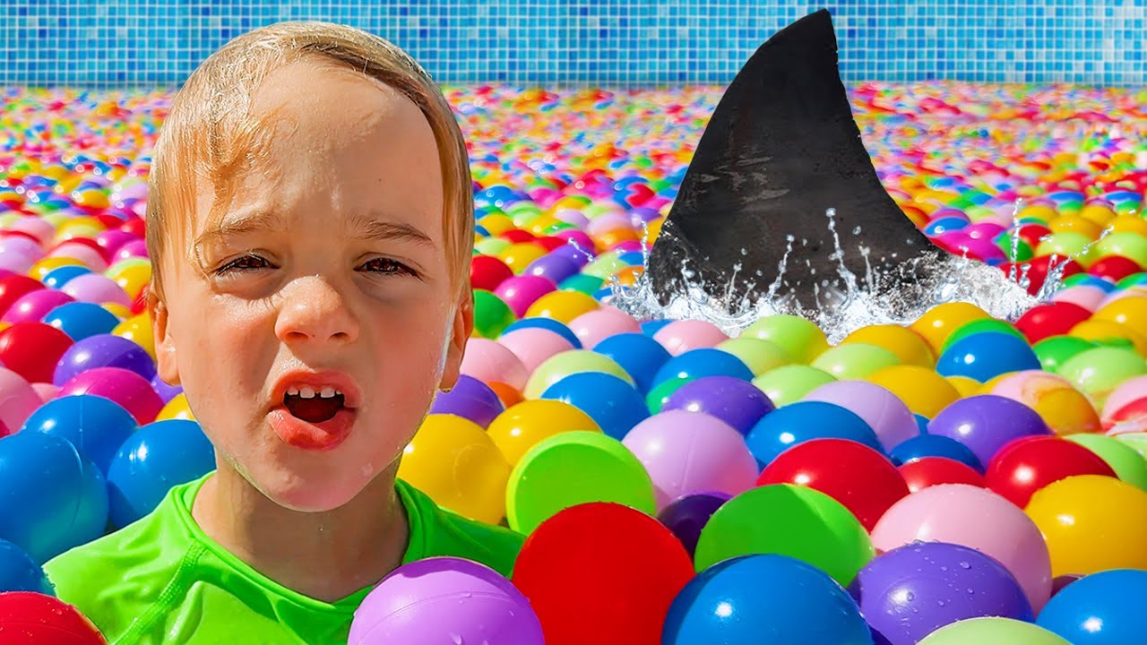 سمكة قرش في المسبح وقصص أخرى للأطفال