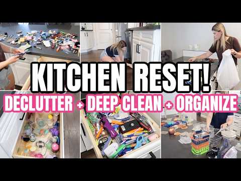 Thumbnail for KITCHEN DECLUTTERING, DEEP CLEANING & ORGANIZING | WHOLE HOUSE DECLUTTER 2026 | TOO MUCH STUFF!