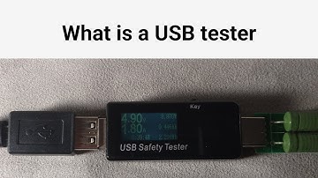 What is a USB tester