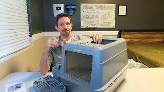 Large Capacity Stainless Steel Cat Litter Box Unboxing And Review Urpower Cat Litter Box Review