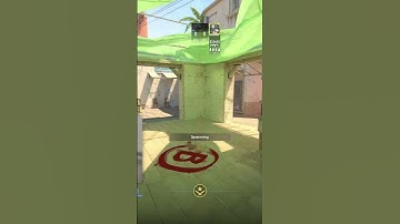 INSANE self pop flash for B-site DOOR | CS2 Mirage