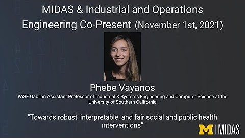 Phebe Vayanos, Towards robust, interpretable, and fair social and public health interventions