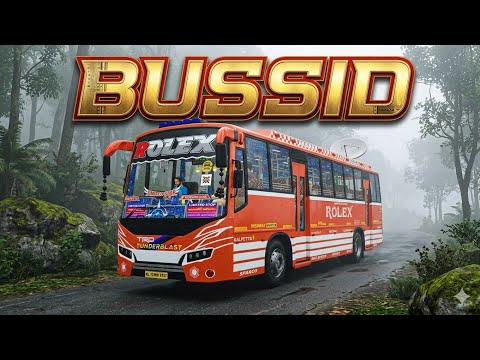 ROLEX Kerala Private Bus Mod In Bus Simulator Indonesia - Bussid Bus Mod - Bussid Car Mod - Bussid