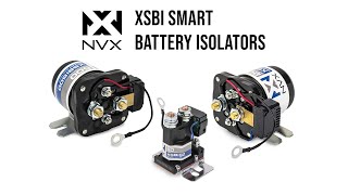 Eliminates Voltage Drop in MultiBattery Systems with the New NVX Smart Battery Isolators