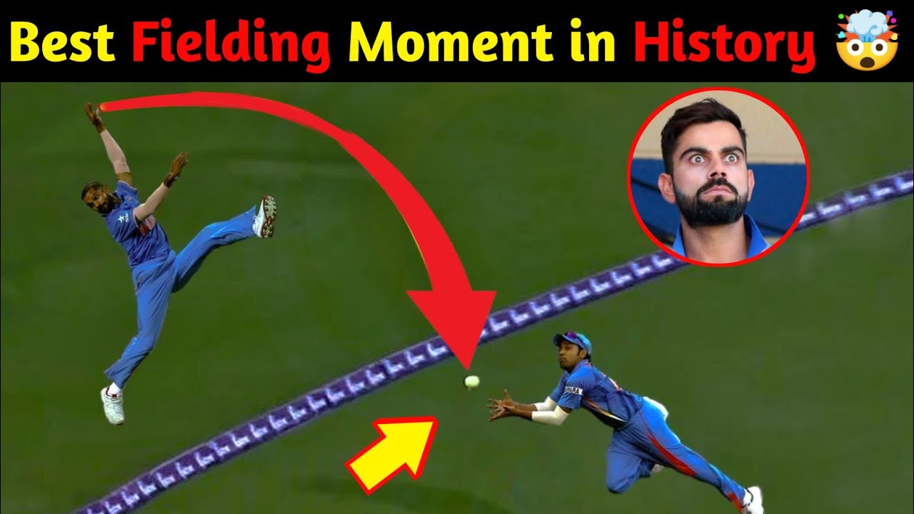 Best Fielding Moment in Cricket History 😱 #cricket - YouTube