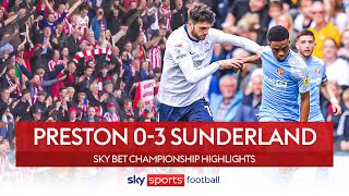 Diallo MAGIC strike as Black Cats make play-offs 💫| Preston 0-3 Sunderland | Championship Highlights