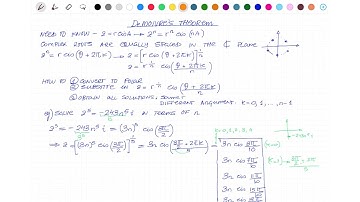 L3 3.5 Applications of DeMoivre