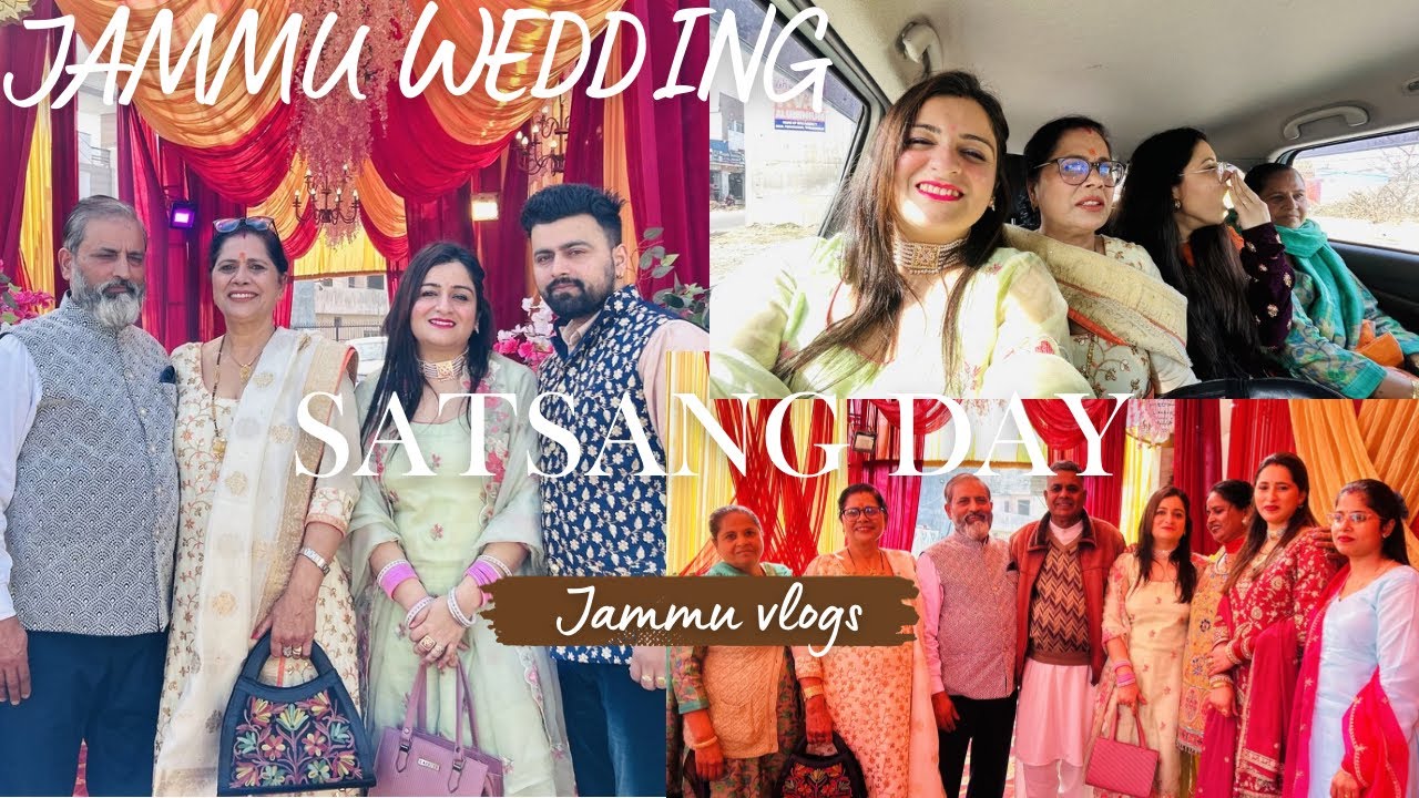 Ghar ki shaadi beings💚Satsang & dance💃rehearsals with Nanad & devar gang🥳Jammu wedding