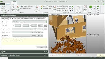 Getting Started with Simplebim 6 (9/11) - Model Placement Editor