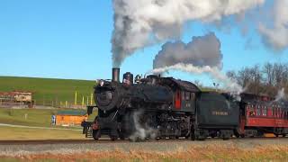Strasburg Rail Road train meet