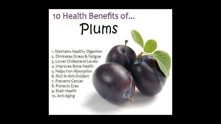10 Health Benefits Of Plums