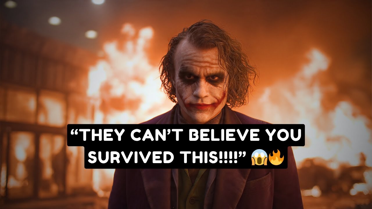 People Can’t Believe How You Survived This DISGUSTING Situation!!!! – Dark Joker Motivation