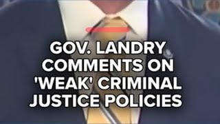 Louisiana governor Landry slams 'hug a thug' policy after mall shooting