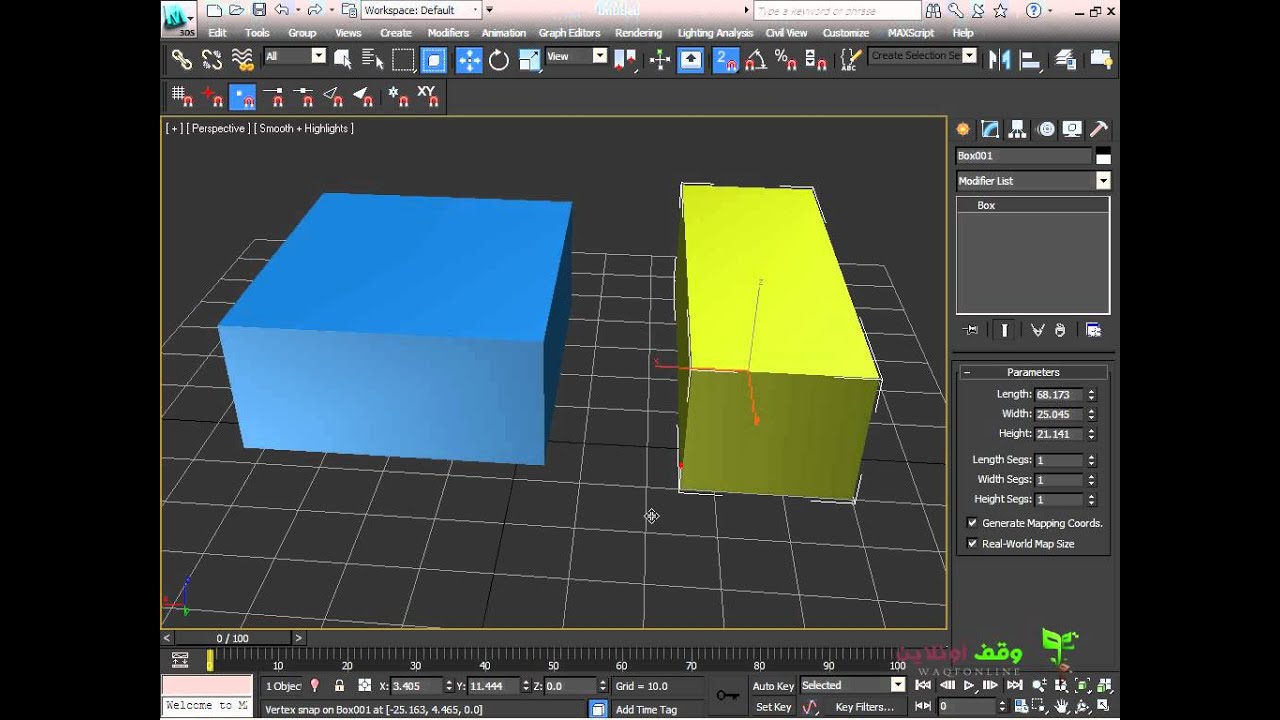 3D MAX  013  Snaps    Part 2