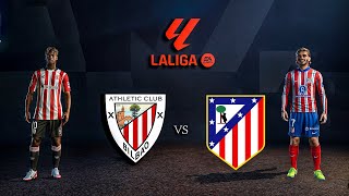 Athletic Club vs Atlético Madrid - La Liga 25/26 Match | Ft. Nico Williams vs A.Griezmann