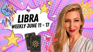 LIBRA THEY WEEK WILL BE A MAJOR SHAKE UP! WEEKLY JUNE 11 17 TAROT