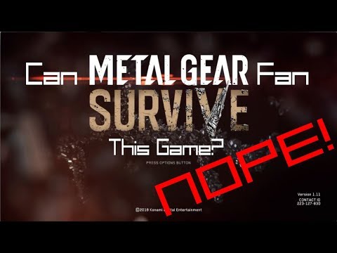 Can A Metal Gear Fan Survive This Cash Grab?